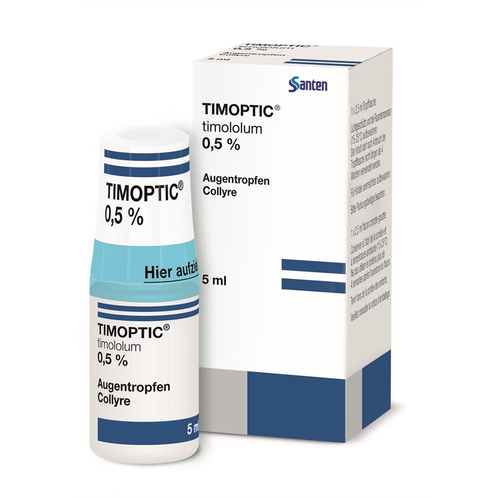 TIMOPTIC gtt opht 0.5 % fl 5 ml