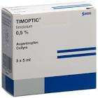 TIMOPTIC gtt opht 0.5 % 3 fl 5 ml