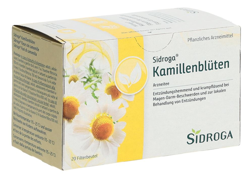 Sidroga Kamillenblüten, Arzneitee
