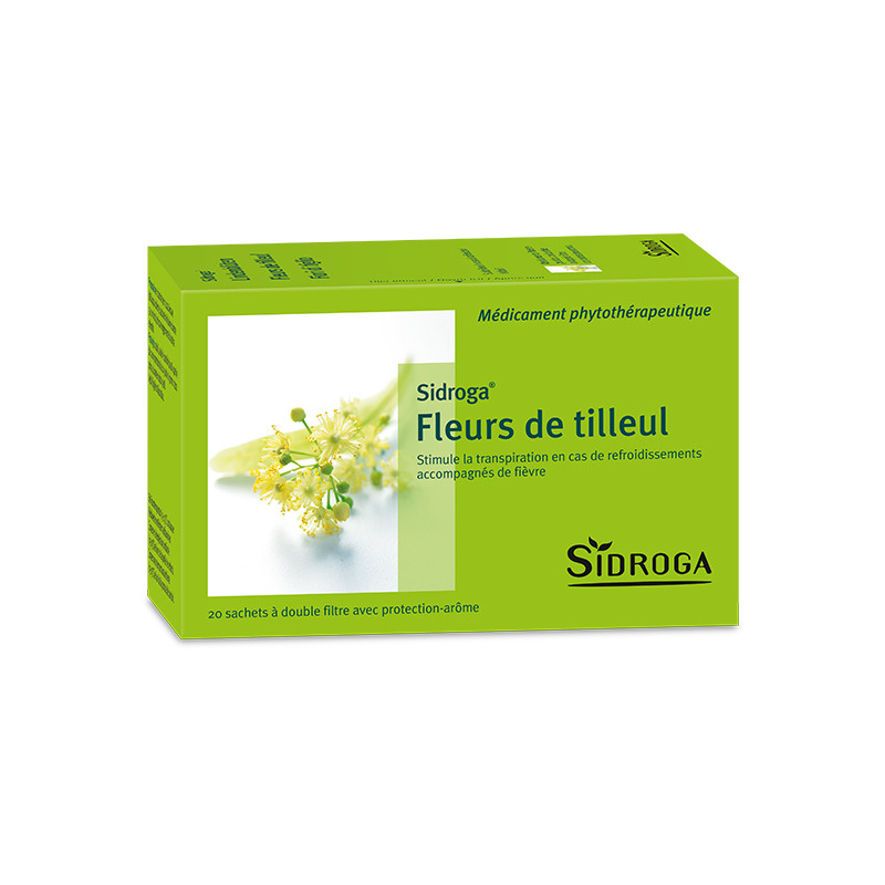 SIDROGA fleurs de tilleul 20 sach 1.8 g