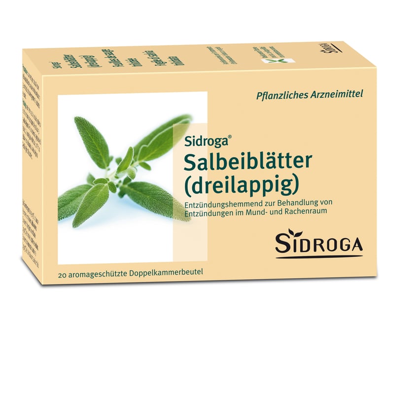 SIDROGA feuilles de sauge trilobée 20 sach 1 g