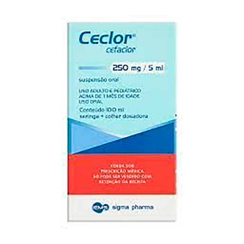 CECLOR gran 250 mg/5ml p susp fl 100 ml