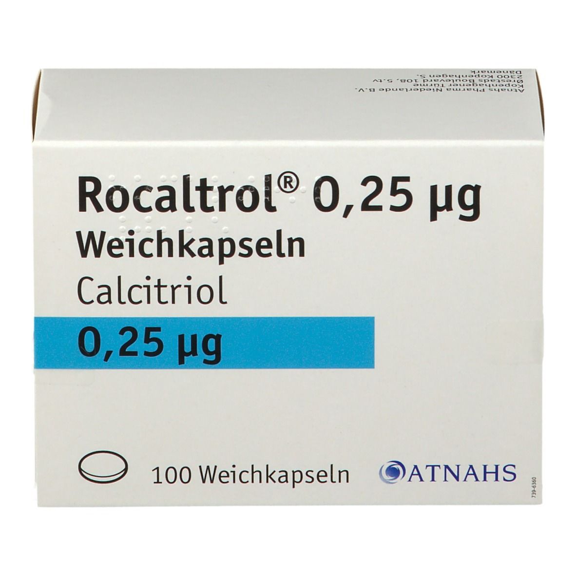 ROCALTROL caps 0.25 mcg 100 pce