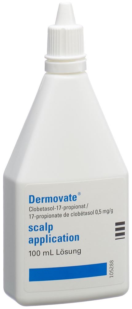 DERMOVATE scalp application sol fl 100 ml