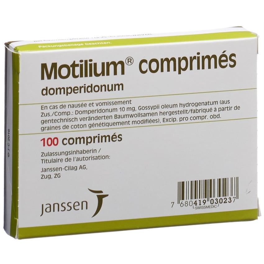 MOTILIUM cpr pell 10 mg 100 pce
