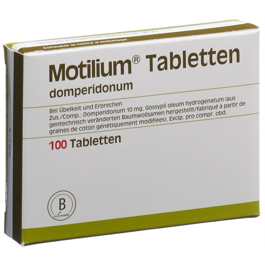 MOTILIUM cpr pell 10 mg 100 pce