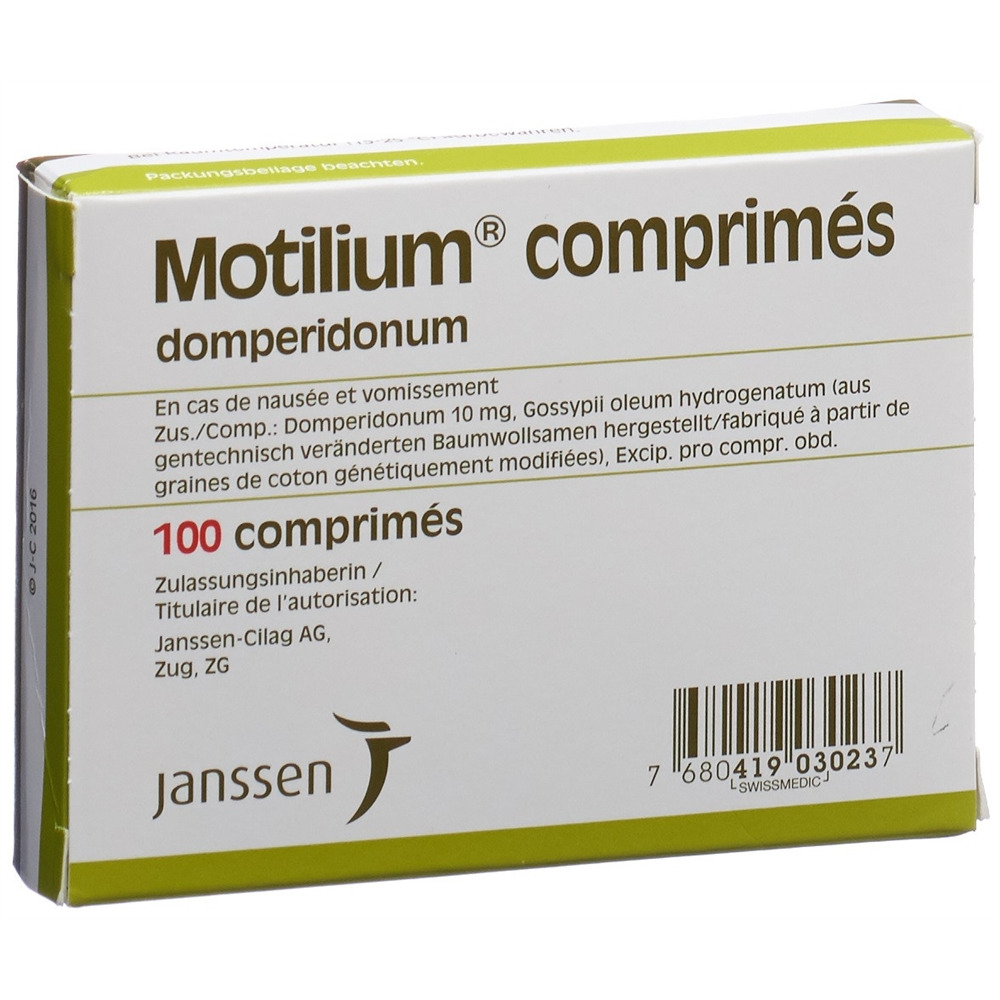 MOTILIUM cpr pell 10 mg 100 pce