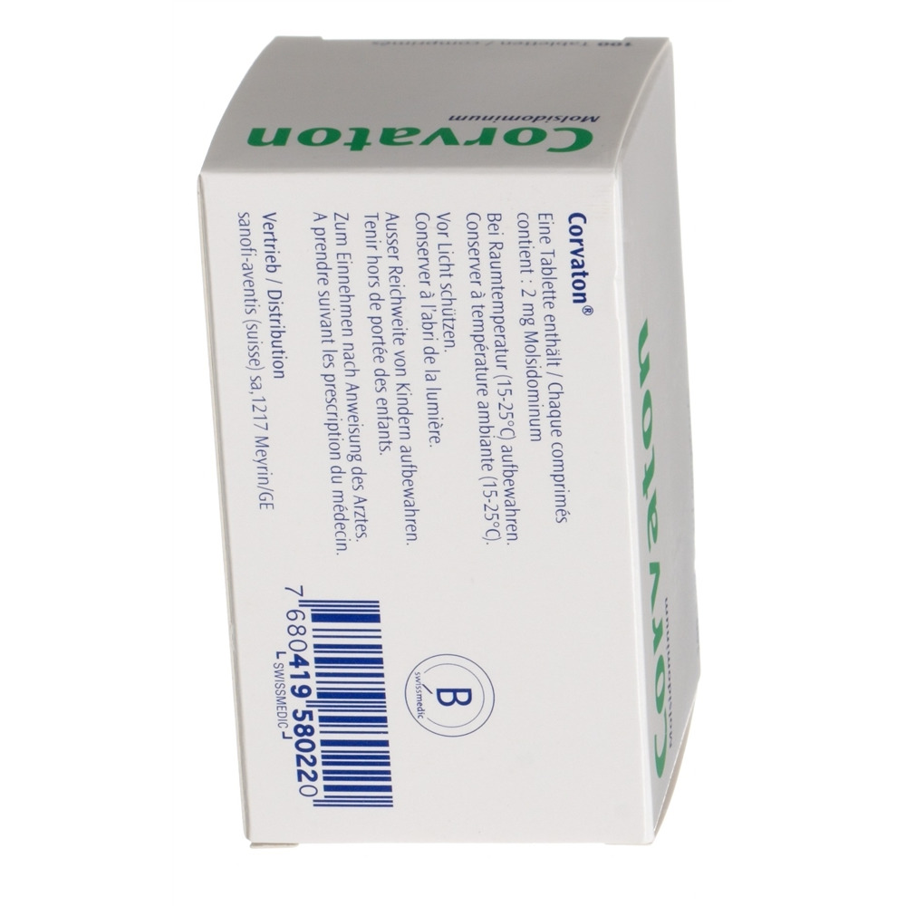 Corvaton, Tabletten