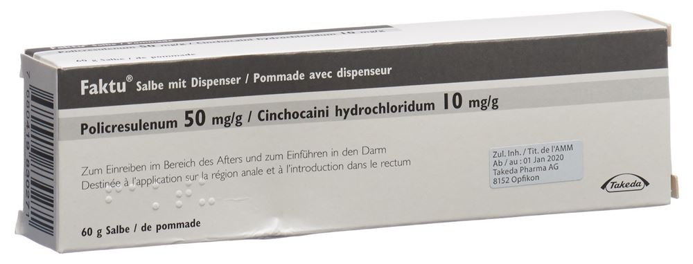 FAKTU ong avec disp tb 60 g