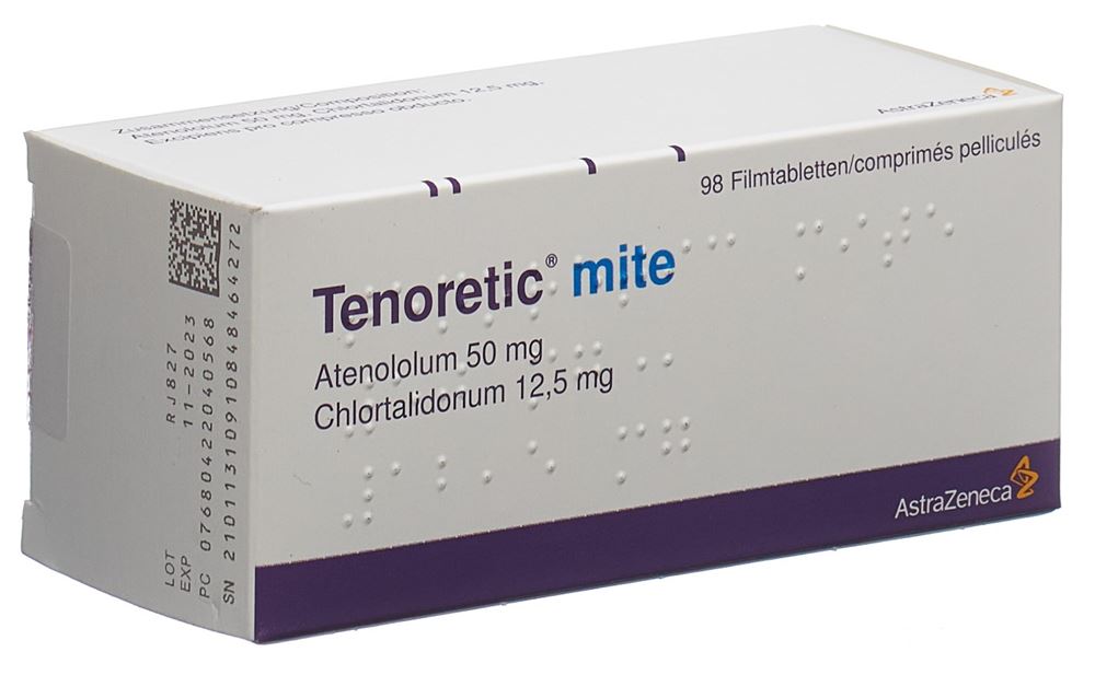 Tenoretic mite, Filmtabletten