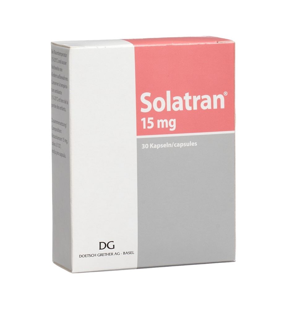 Solatran 15 mg, Kapseln