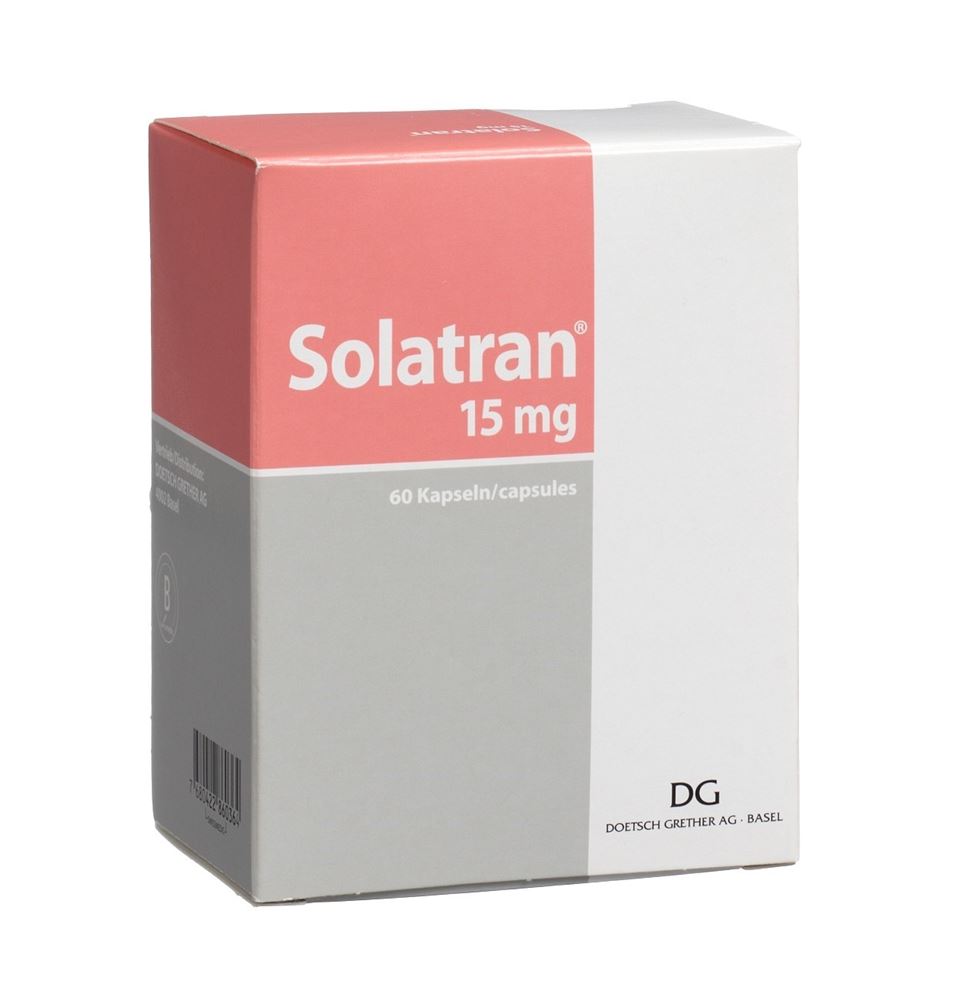 Solatran 15 mg, Kapseln