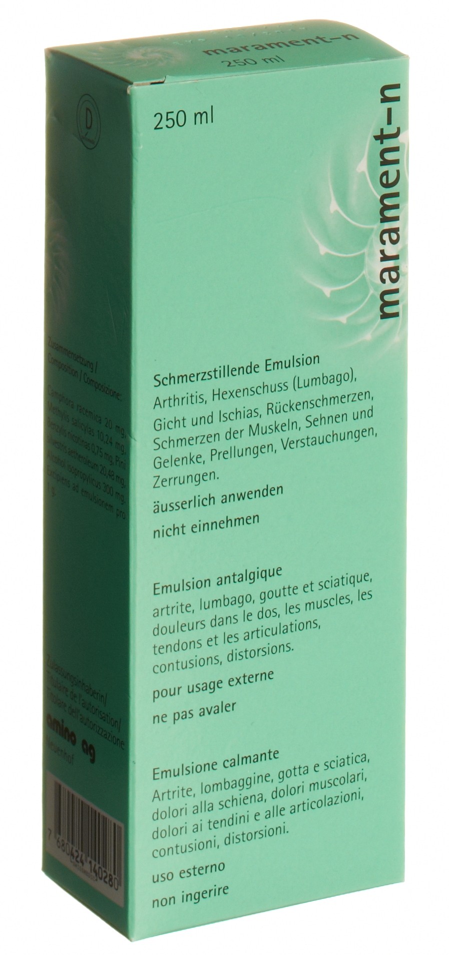 MARAMENT N émuls fl 100 ml