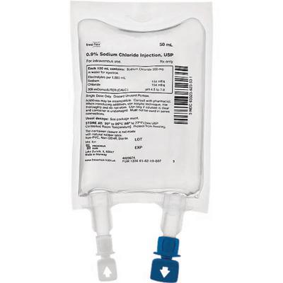 NACL Fresenius 0.9 % 50ml Freeflex 60 pce