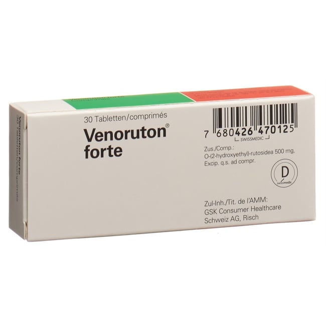 VENORUTON forte cpr 500 mg 30 pce