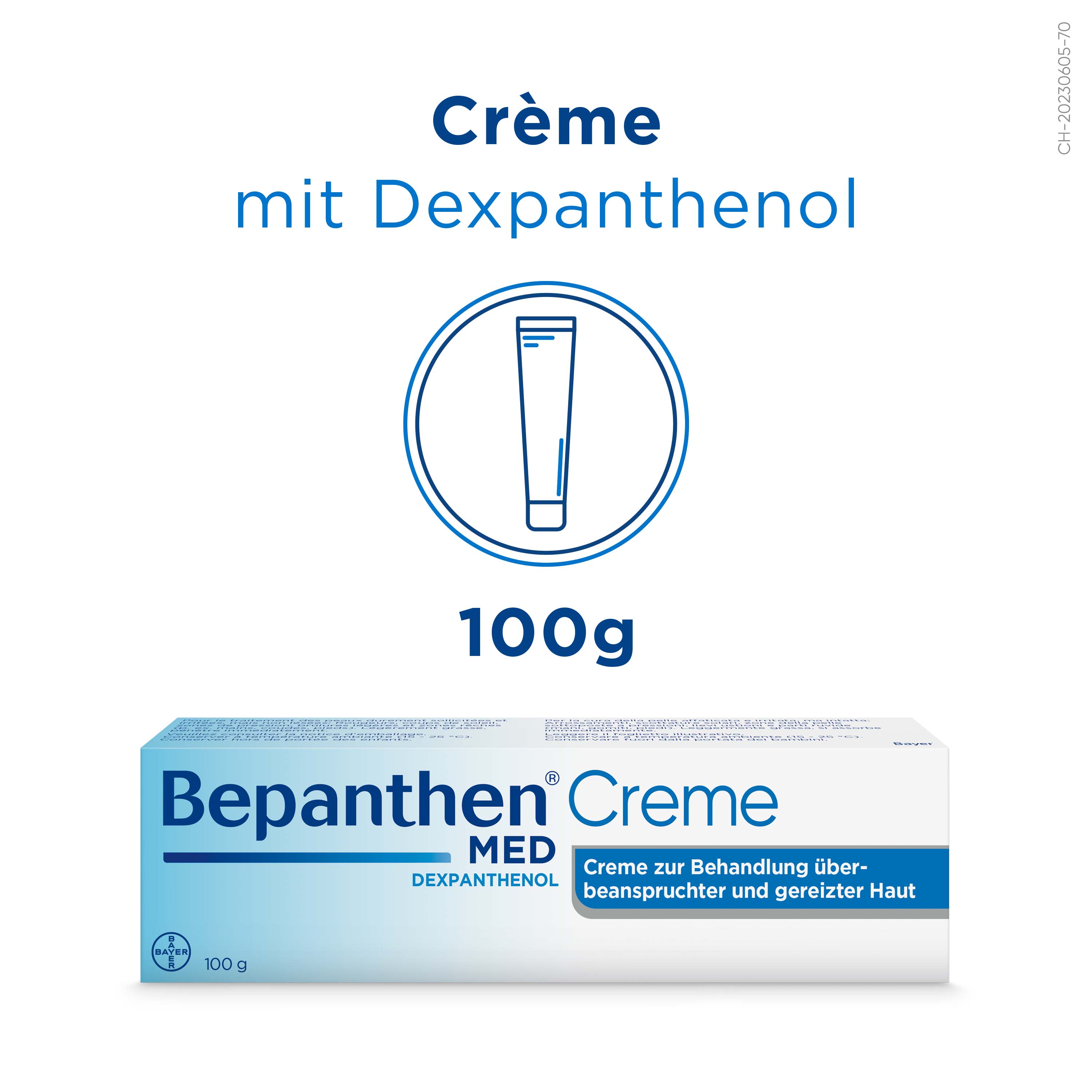 BEPANTHEN MED crème tb 100 g