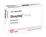 DOXYLAG caps 100 mg bte 10 pce