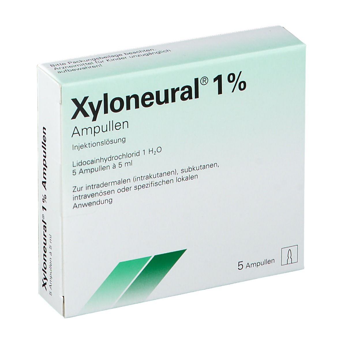 XYLONEURAL sol inj s cons 5 amp 5 ml