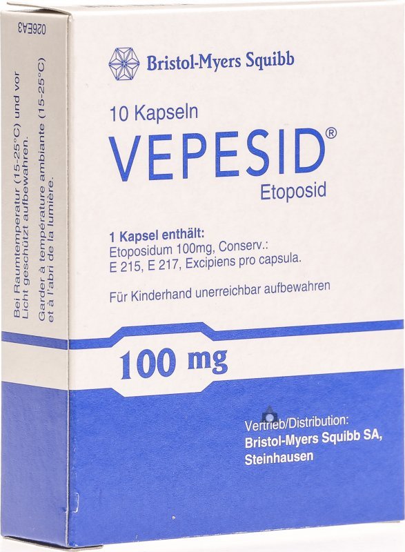 VEPESID caps 100 mg 10 pce