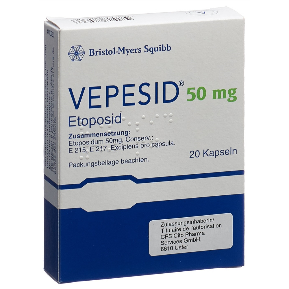 VEPESID caps 50 mg 20 pce