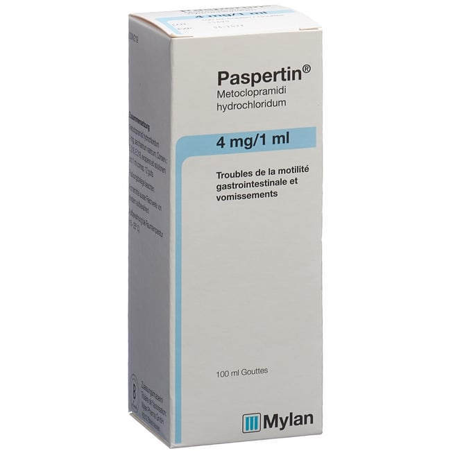PASPERTIN gouttes fl 100 ml