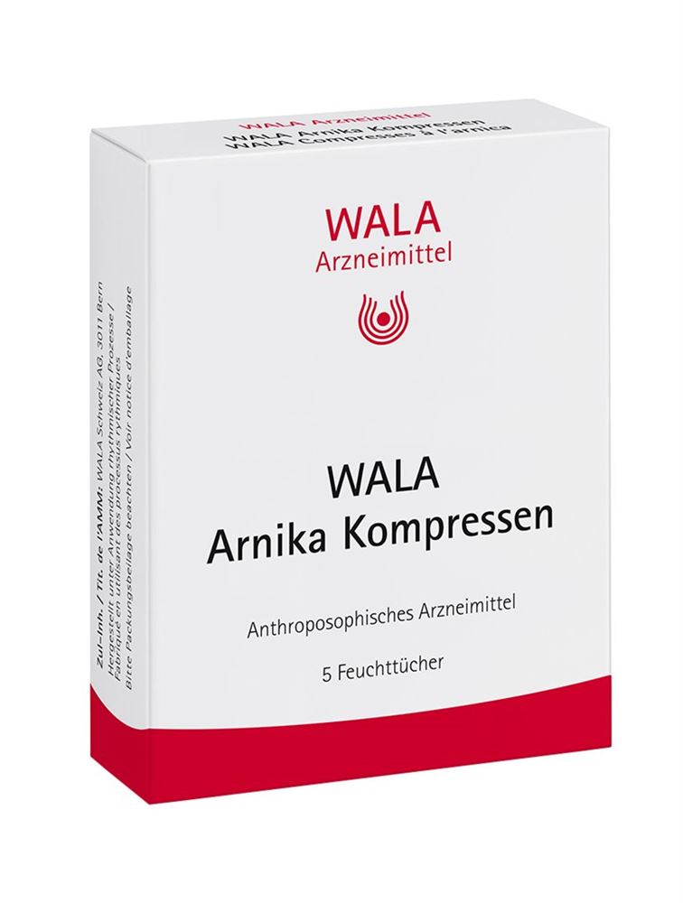 WALA compresses arnica sach 5 pce