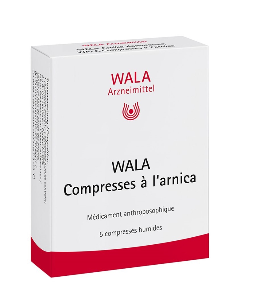 WALA compresses arnica sach 5 pce
