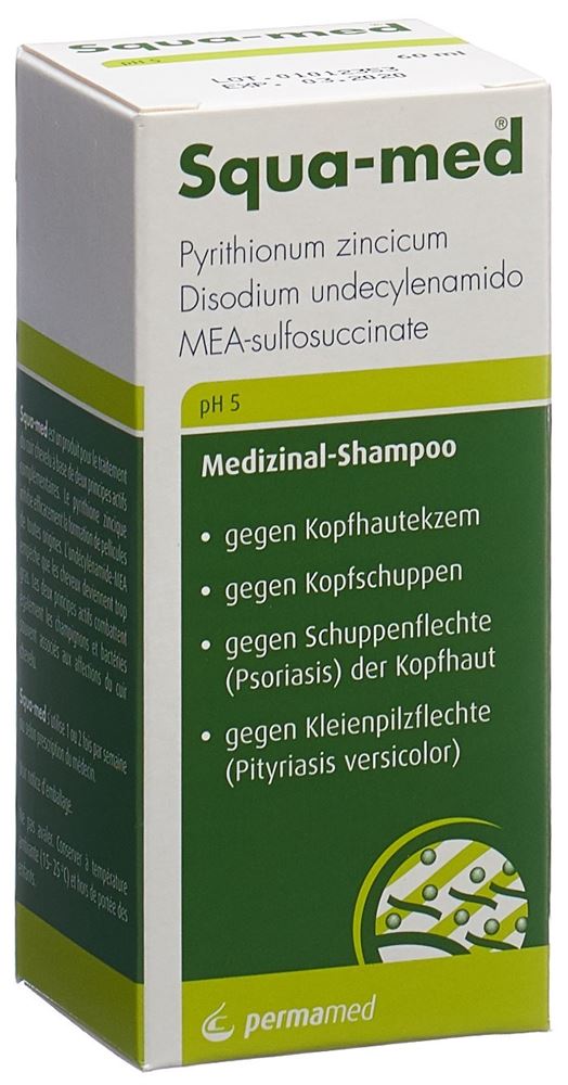 Squa-med, Shampoo