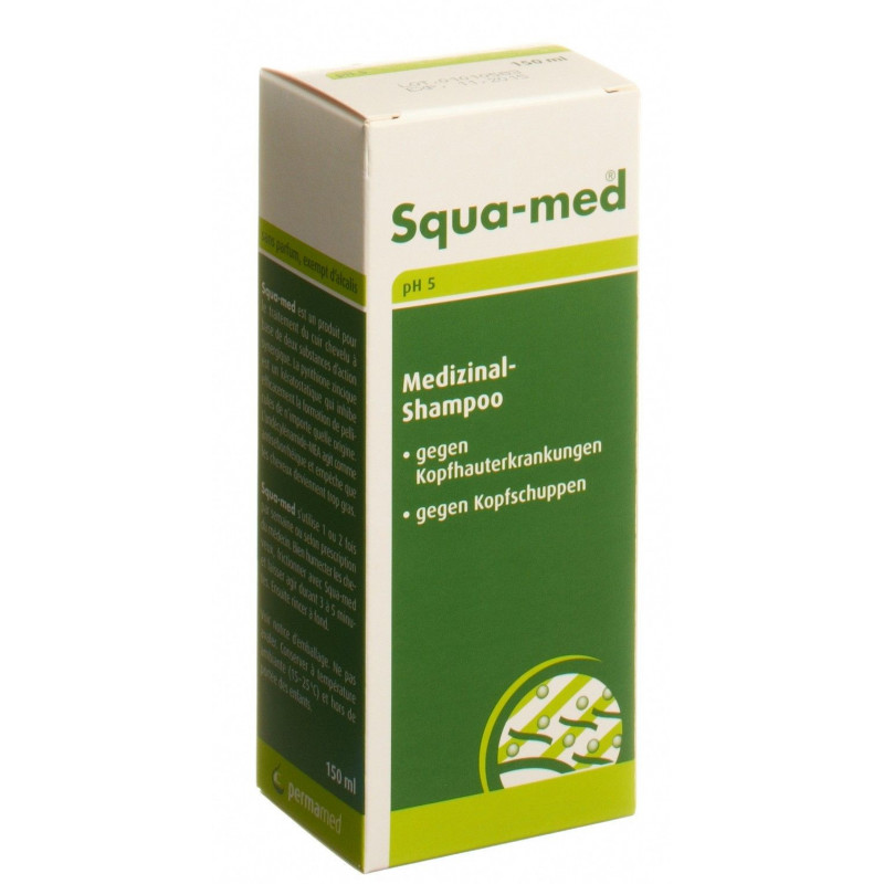 SQUA-MED shampooing médicinal pH 5 tb 150 ml