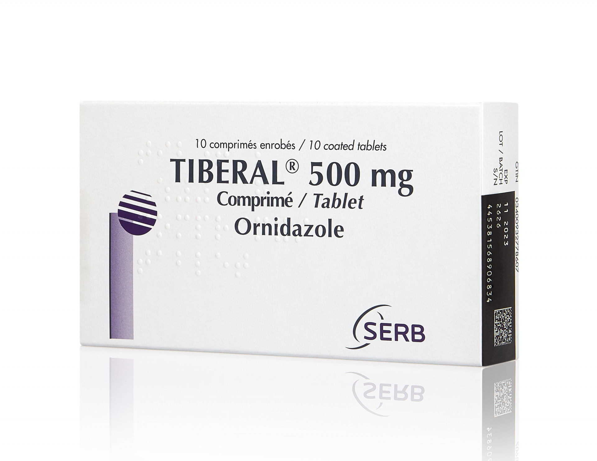 TIBERAL conc perf 500 mg/3ml 5 amp 3 ml
