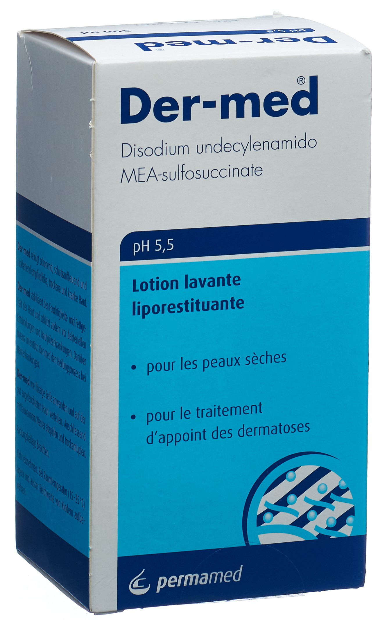 Der-med, Hautwaschlotion