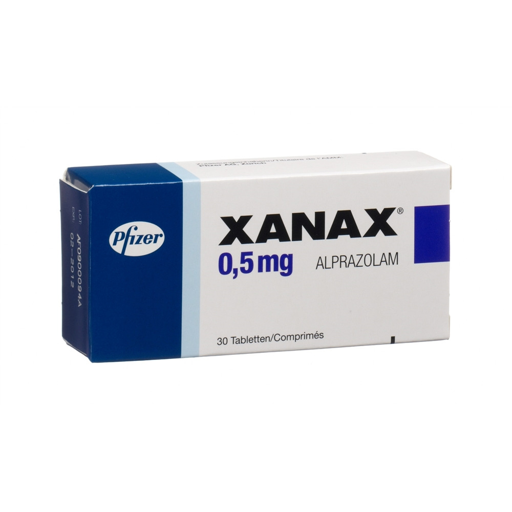 Xanax 0,5 mg, Tabletten