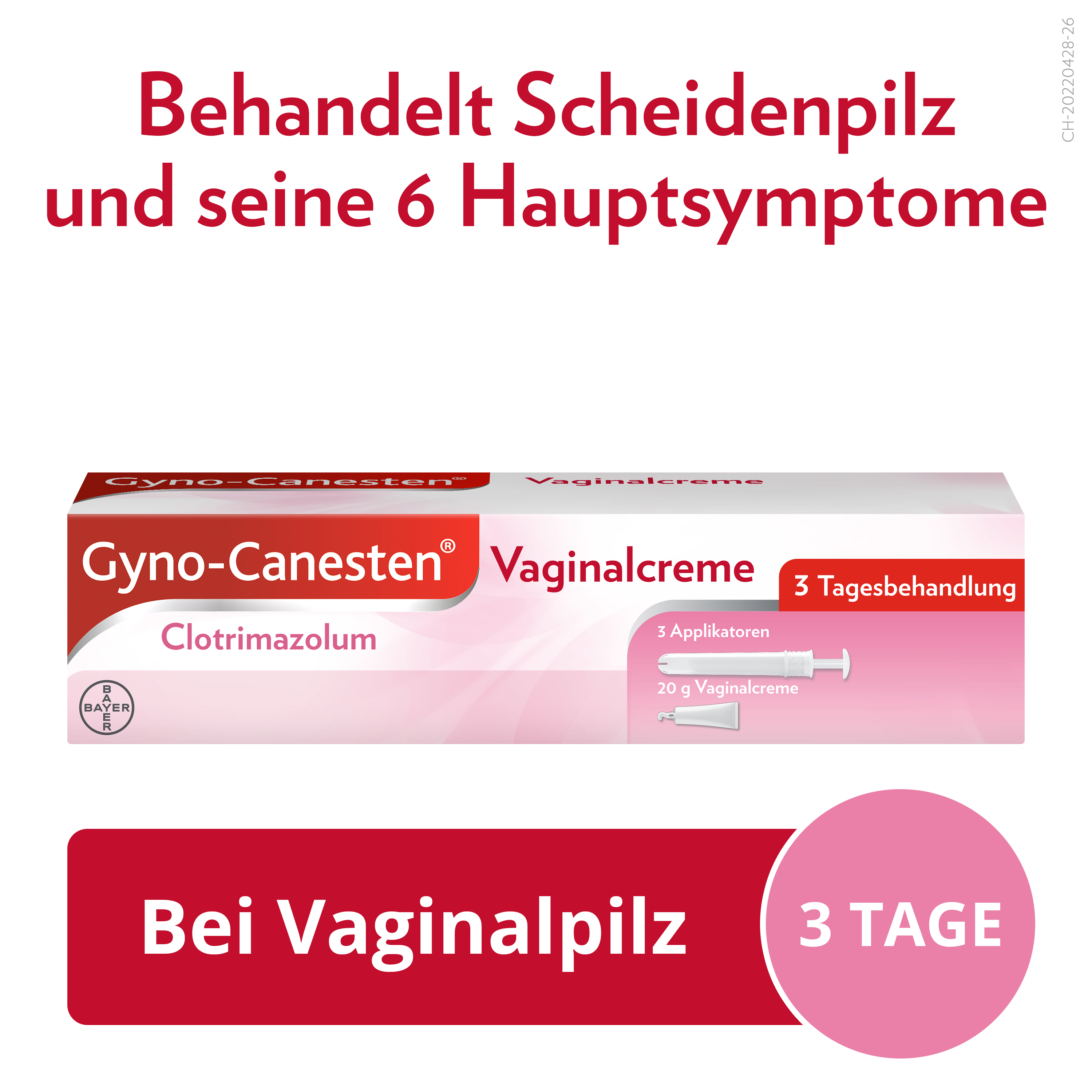 GYNO-CANESTEN cr vag 2 % tb 20 g