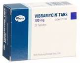VIBRAMYCINE Tabs cpr 100 mg 25 pce