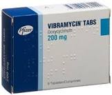 VIBRAMYCINE Tabs cpr 200 mg 8 pce