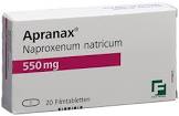 APRANAX cpr pell 550 mg 20 pce