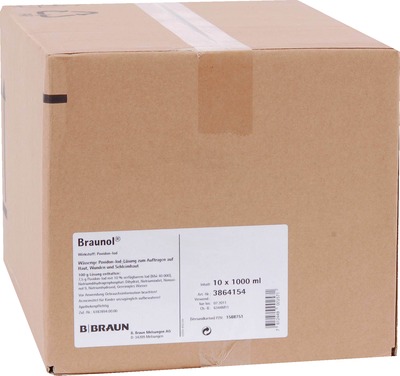 BRAUNOL sol 10 fl 1000 ml