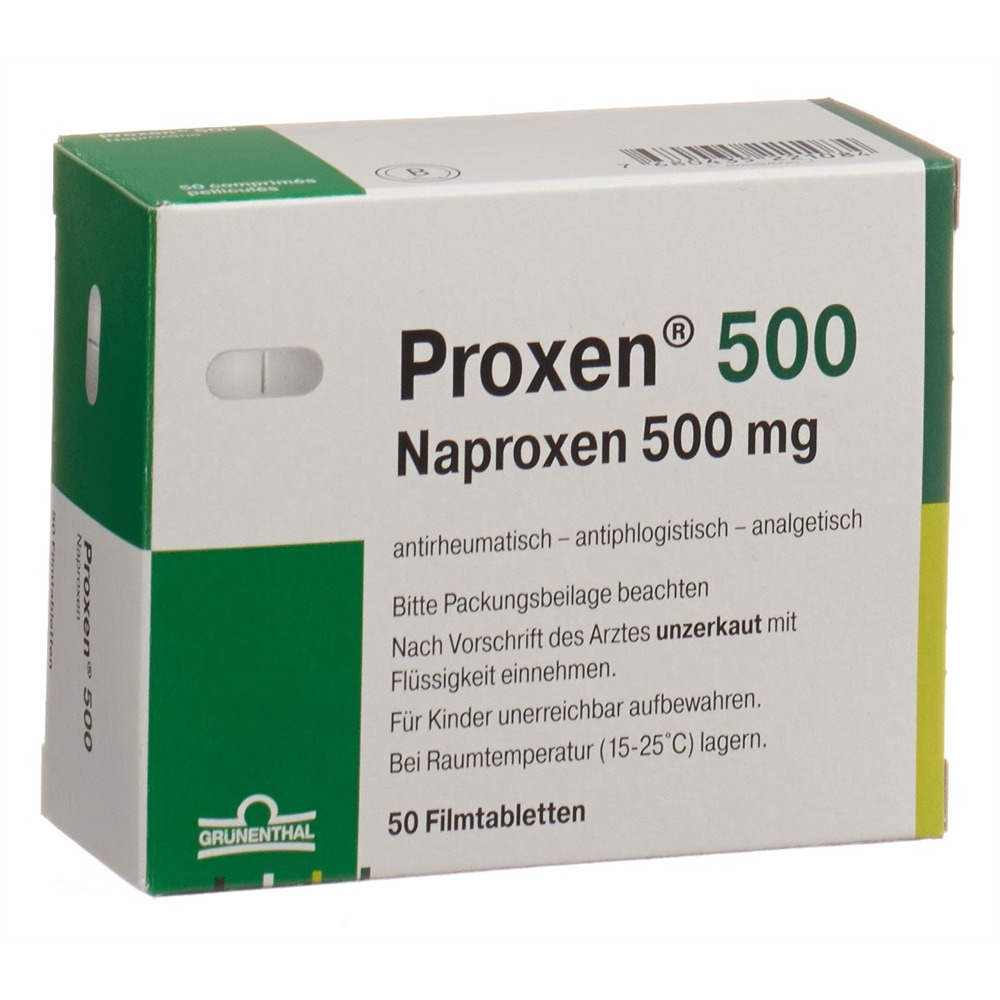 PROXEN cpr pell 500 mg 50 pce