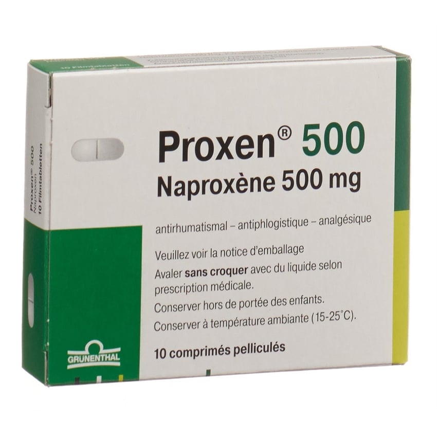 PROXEN cpr pell 500 mg 10 pce