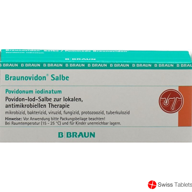 BRAUNOVIDON onguent tb 20 g