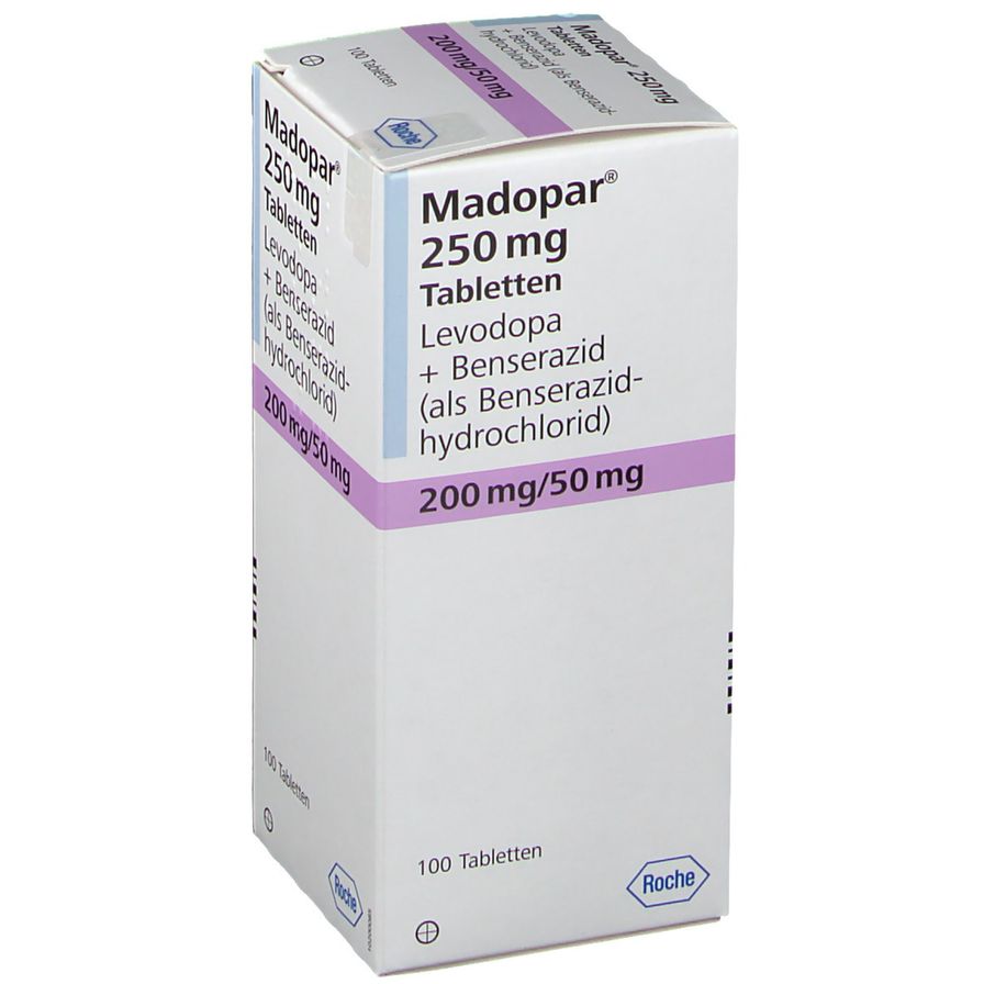 MADOPAR cpr 250 mg 100 pce