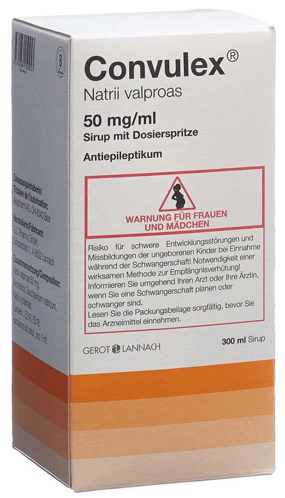 CONVULEX sirop fl 300 ml