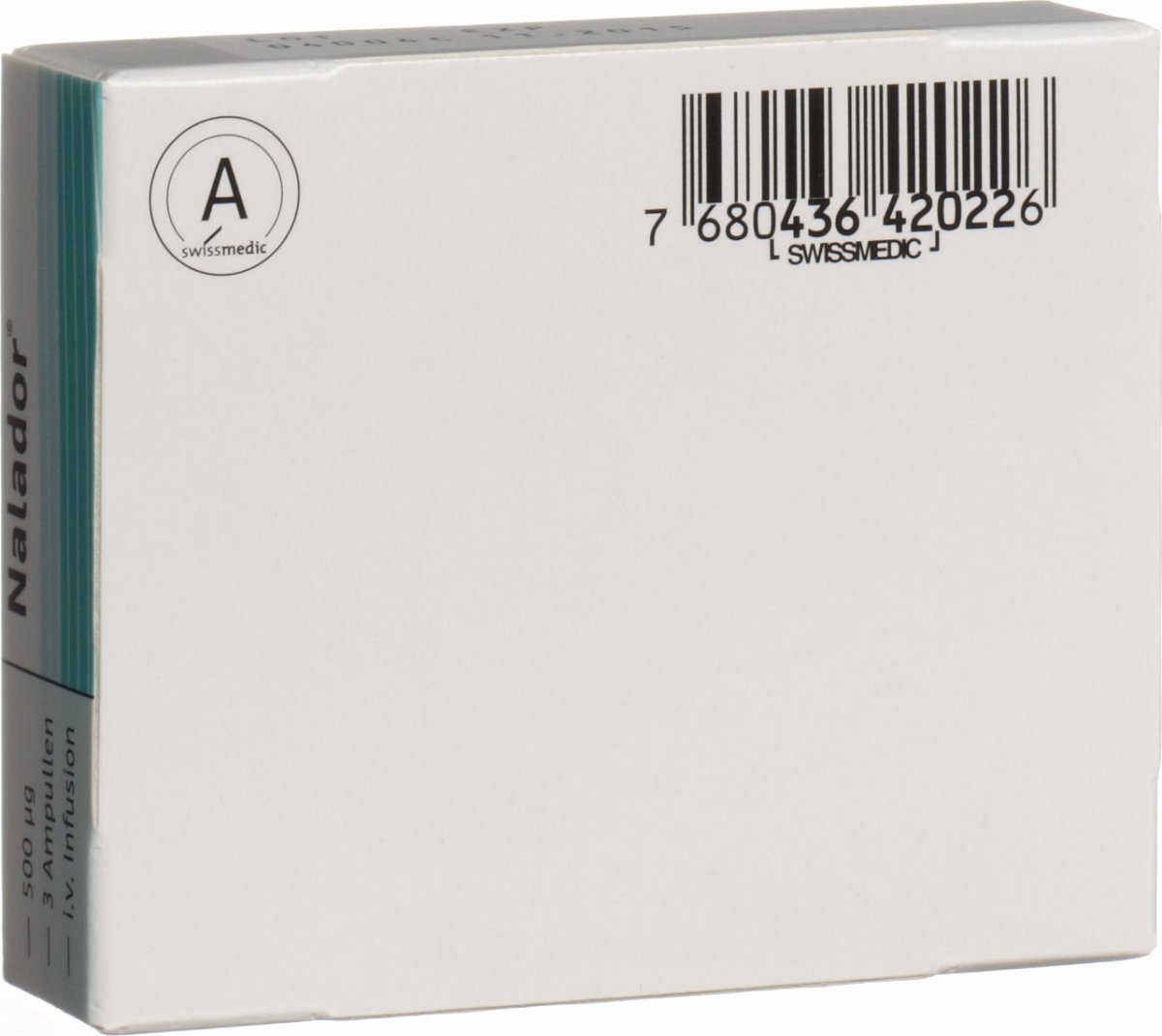 NALADOR subst sèche 0.5 mg flac 3 pce