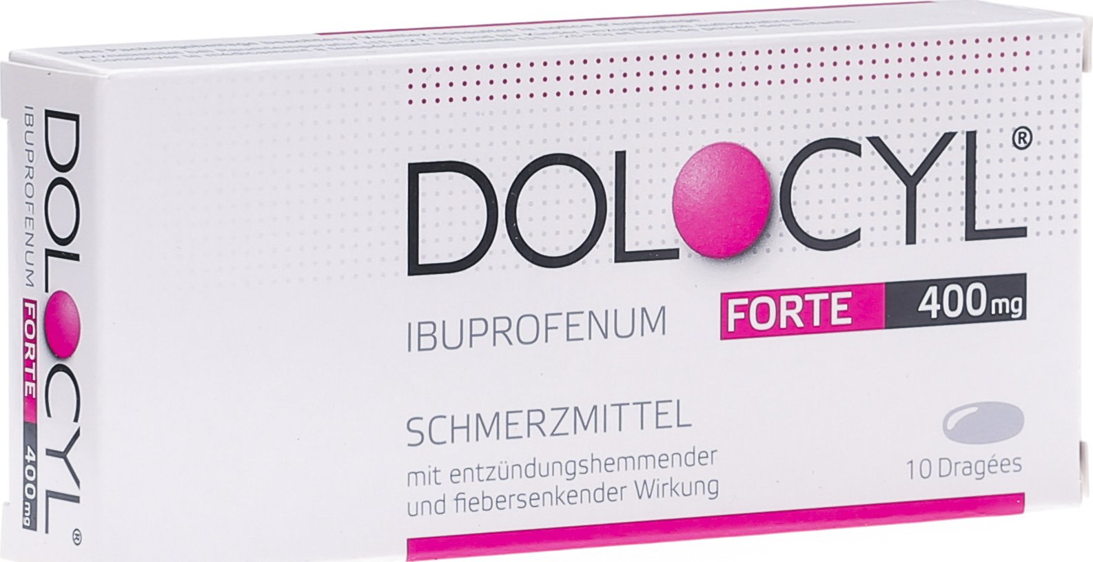 DOLOCYL forte drag 400 mg 10 pce