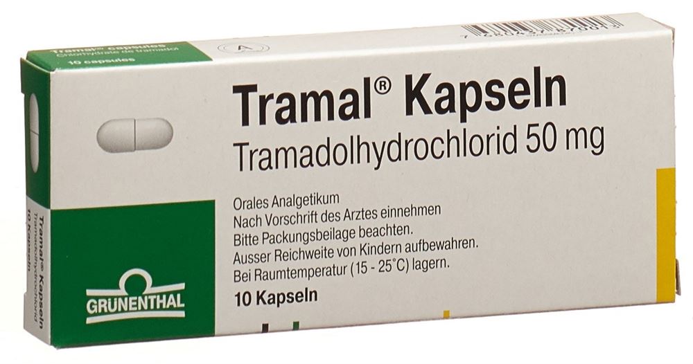TRAMAL caps 50 mg 10 pce