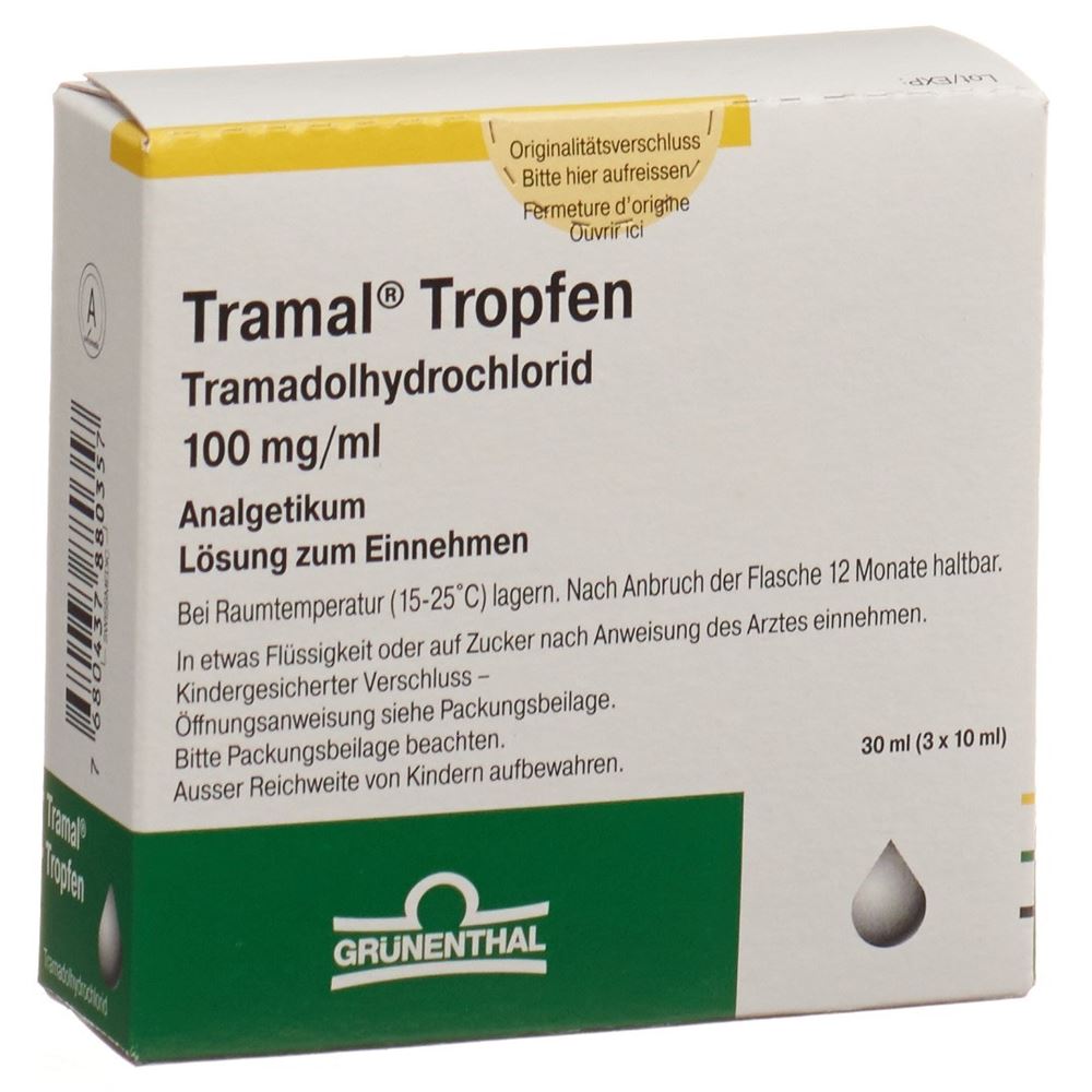 Tramal, Lösung zum Einnehmen