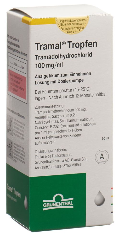 Tramal, Lösung zum Einnehmen