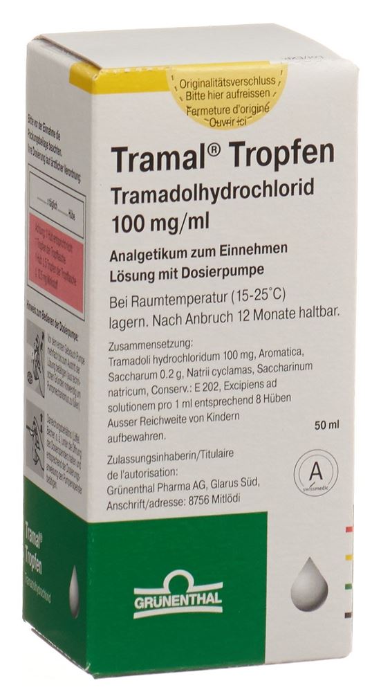 Tramal, Lösung zum Einnehmen