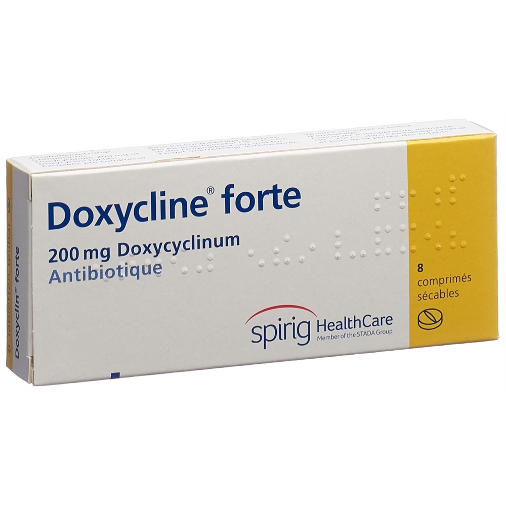 DOXYCLINE forte cpr 200 mg 8 pce
