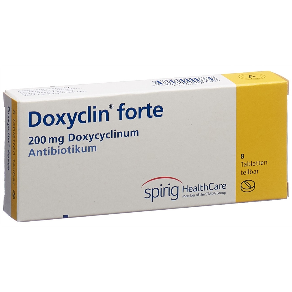 DOXYCLIN forte cpr 200 mg 8 pce